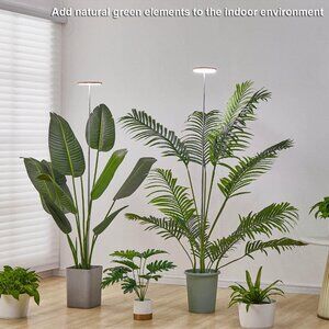 55-inch tall adjustable full-spectrum LED grow light for tall plants.